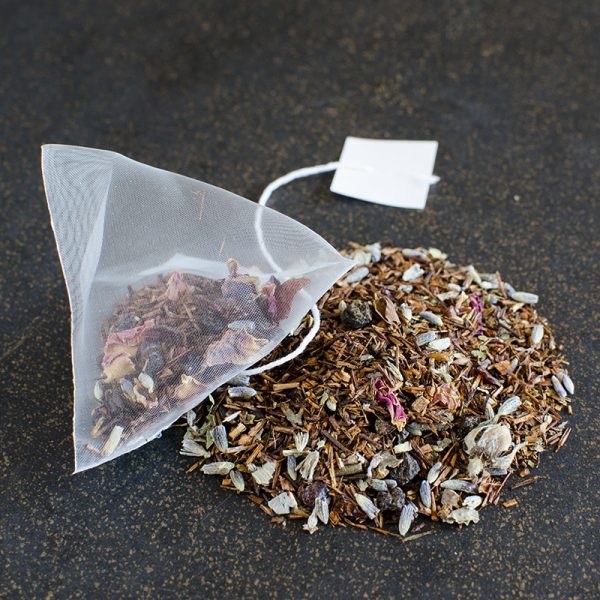 Rooibos Provence Pyramid Tea Bag, rooibos tea, rooibos loose leaf tea, provence tea, zentea rooibos