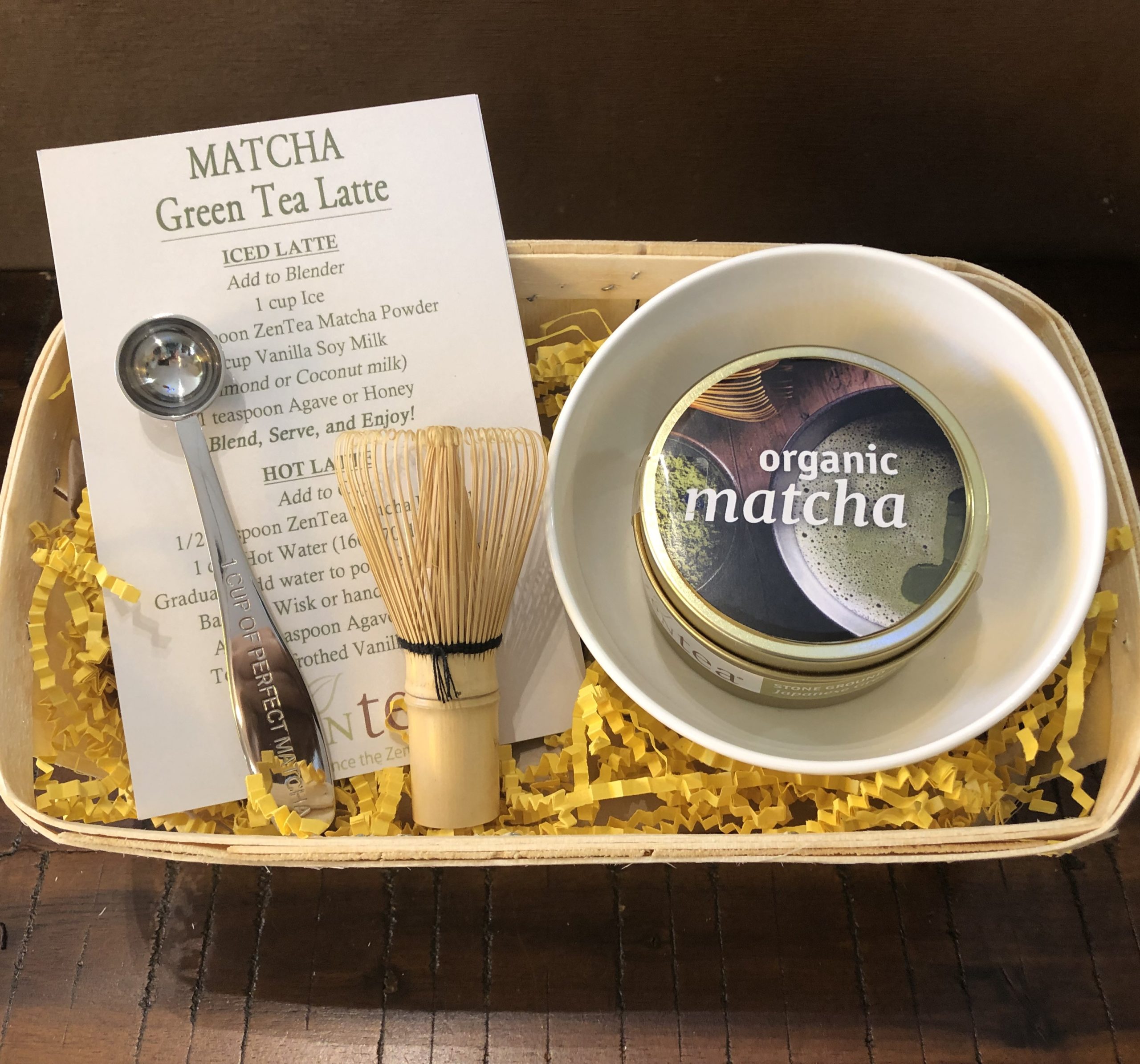 Matcha Whisk Gift Set, Bamboo Matcha Whisk